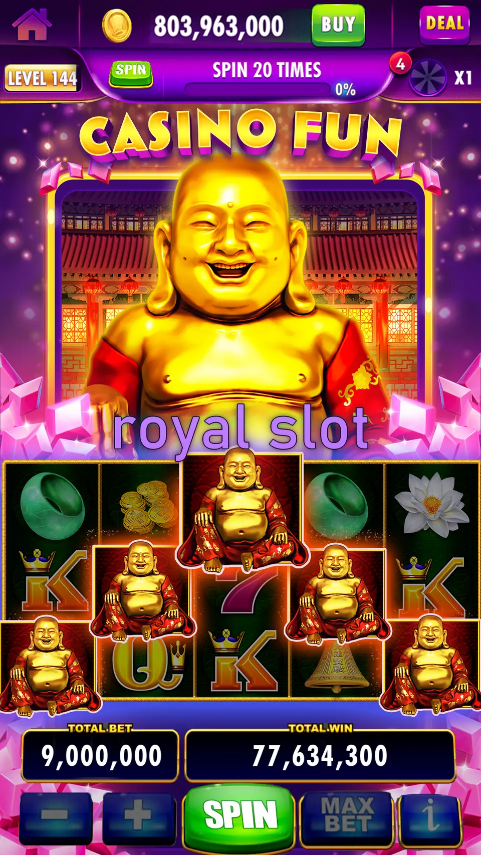 royal slot Unduh