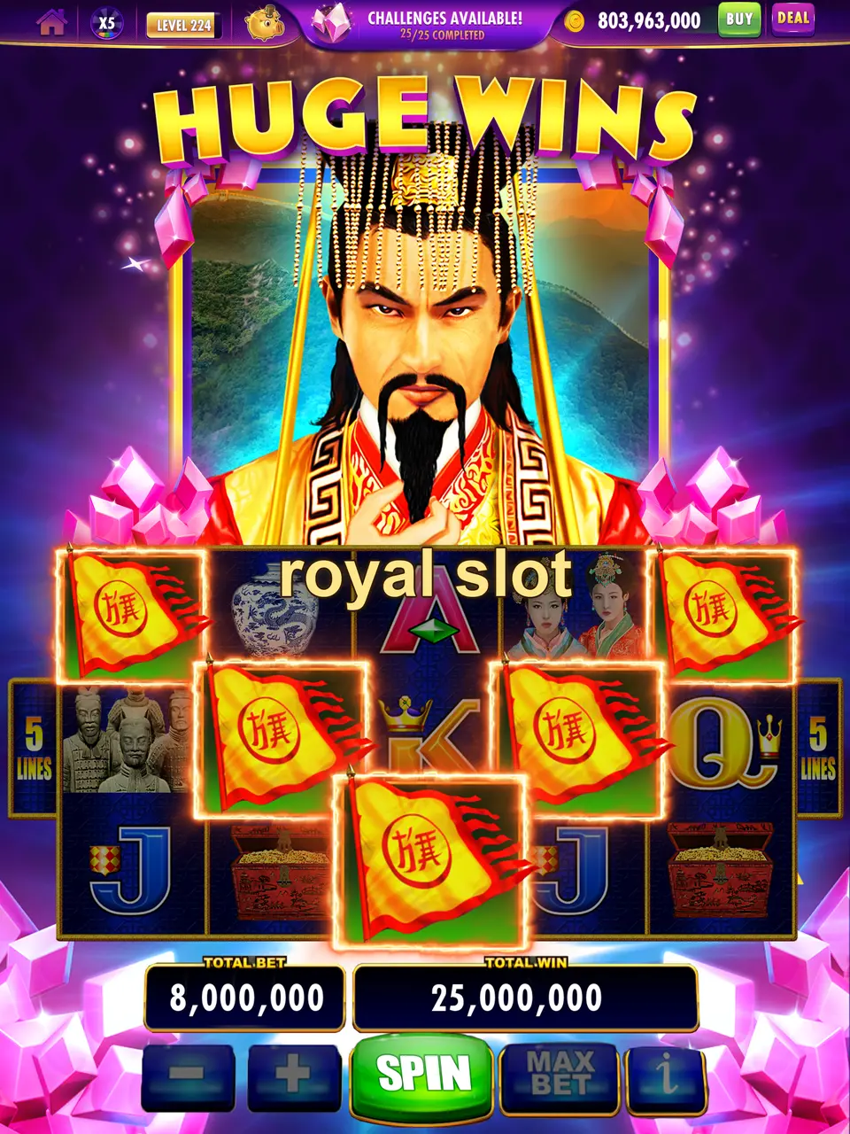 royal slot Masuk